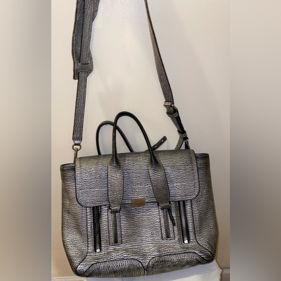 3.1 Phillip lim pashli medium satchel silver
